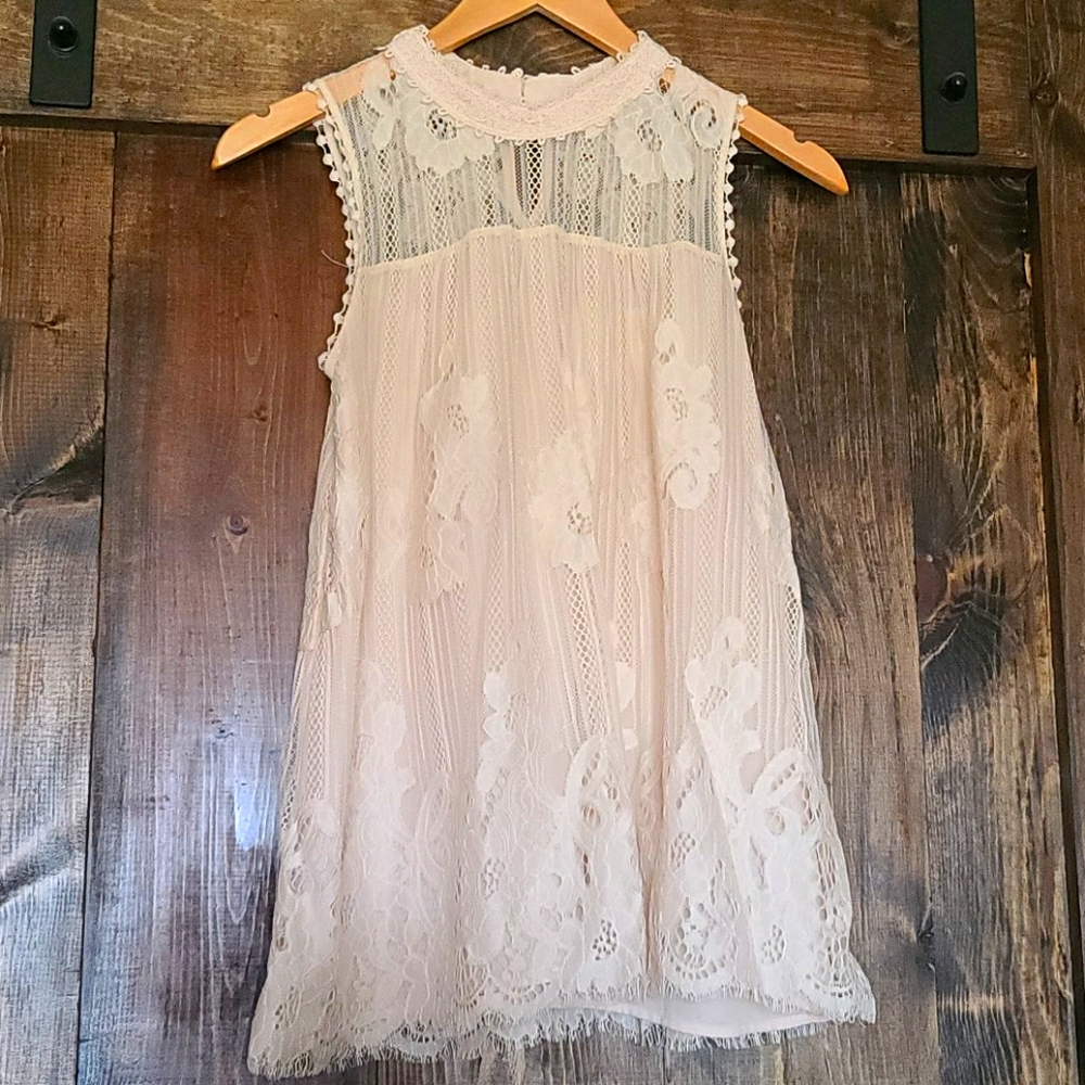 High-neck Blouse